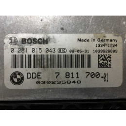 ECU MOTOR BOSCH EDC17CP02-3.11 0281015043 BMW 7811700