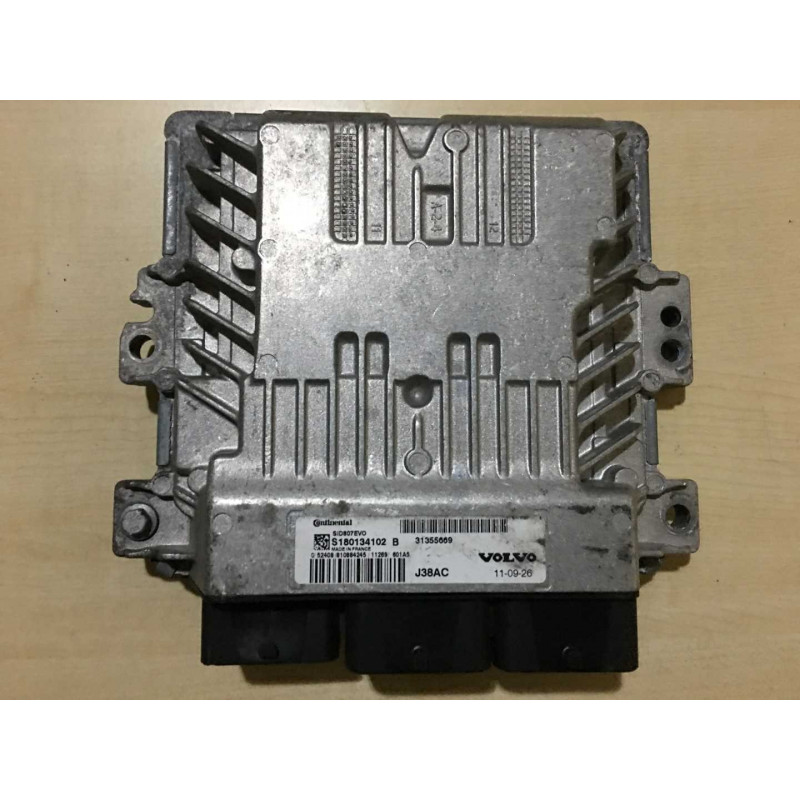 ECU MOTOR CONTINENTAL SID 807EVO S180134102B VOLVO 31355669