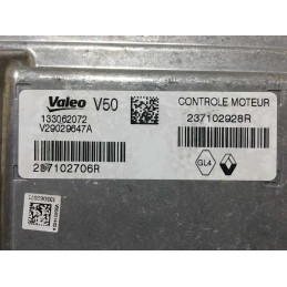 ECU MOTOR VALEO V50 V29029647A RENAULT 237102706R 237102928R