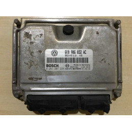 ECU MOTOR BOSCH ME7.5.10 0261207228 SEAT IBIZA II 1.4i 44KW 60CV 6K0906032AC - CON INMOVILIZADOR ANULADO (INMO / IMMO OFF)