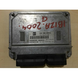 ECU SIEMENS SIMOS 3PE 5WP4012104 SEAT IBIZA III (6L) 1.2i 47KW 64HP 03E906033D / 4342 - CAS3E043.DAT - WITH DISABLED IMMOBILIZER
