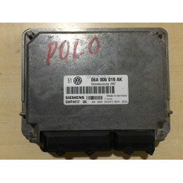 ECU MOTOR SIEMENS SIMOS 2 5WP441704 VAG 06A906019AK