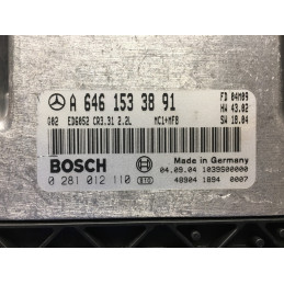 ECU MOTOR BOSCH EDC16C2-7.31 0281012110 MERCEDES A6461533891