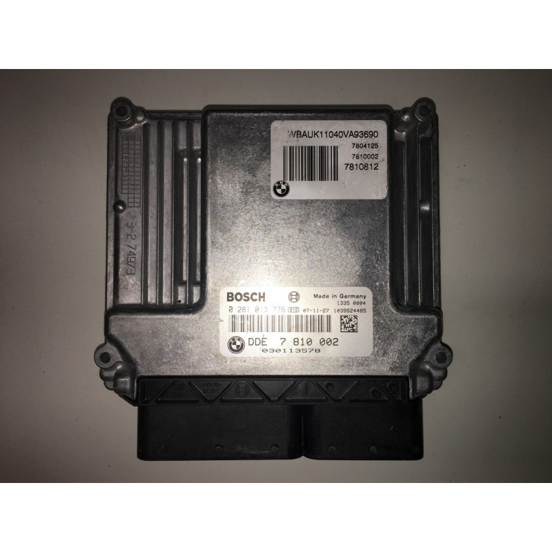 ENGINE ECU BOSCH EDC17CP02-3.12 0281013776 BMW 7810002