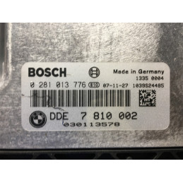ENGINE ECU BOSCH EDC17CP02-3.12 0281013776 BMW 7810002