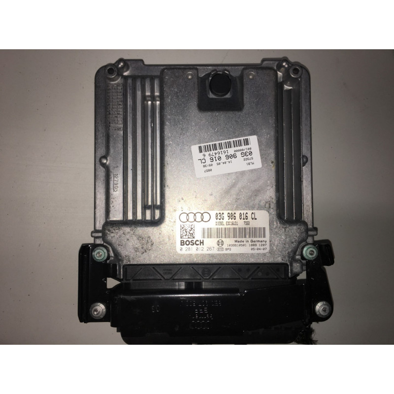 ECU MOTOR BOSCH EDC16U31-4.85 0281012267 VAG 03G906016CL