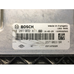 ECU MOTOR BOSCH EDC17C84-3.2 0281032811 RENAULT 237106319R 237107632R