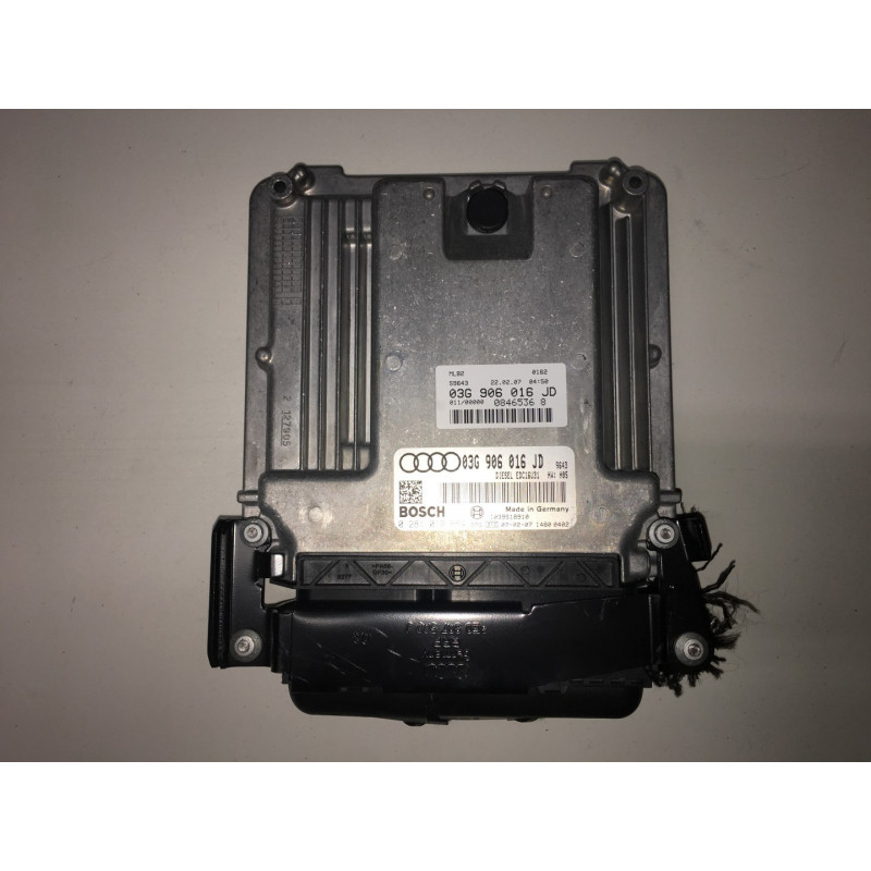 ECU MOTOR BOSCH EDC16U31-4.85 0281012654 VAG 03G906016JD