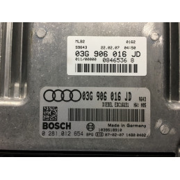 ECU MOTOR BOSCH EDC16U31-4.85 0281012654 VAG 03G906016JD