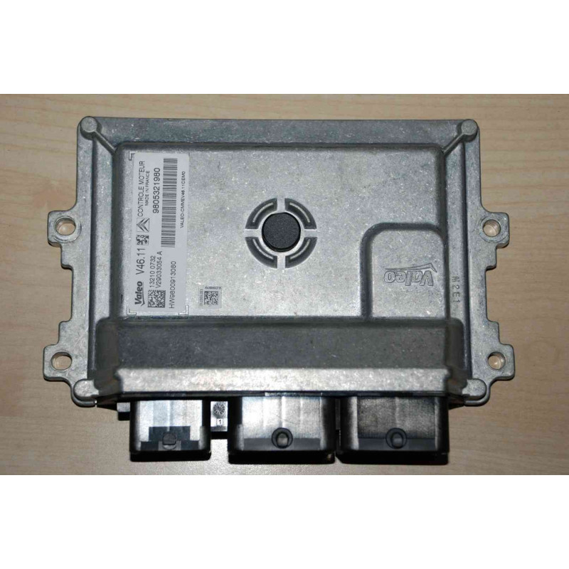 ECU MOTOR VALEO V29033054A PSA 9800913080