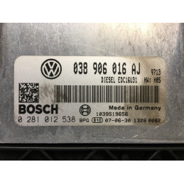 ECU MOTOR BOSCH EDC16U31-4.48 0281012538 VAG 038906016AJ