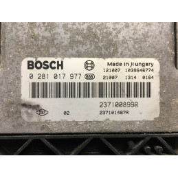 ECU BOSCH EDC17C11-3.4 0281017977 RENAULT MASTER III 2.3 DCI 237100899R 237101487R / SW 237103230R - 1037528671 - VIRGEN