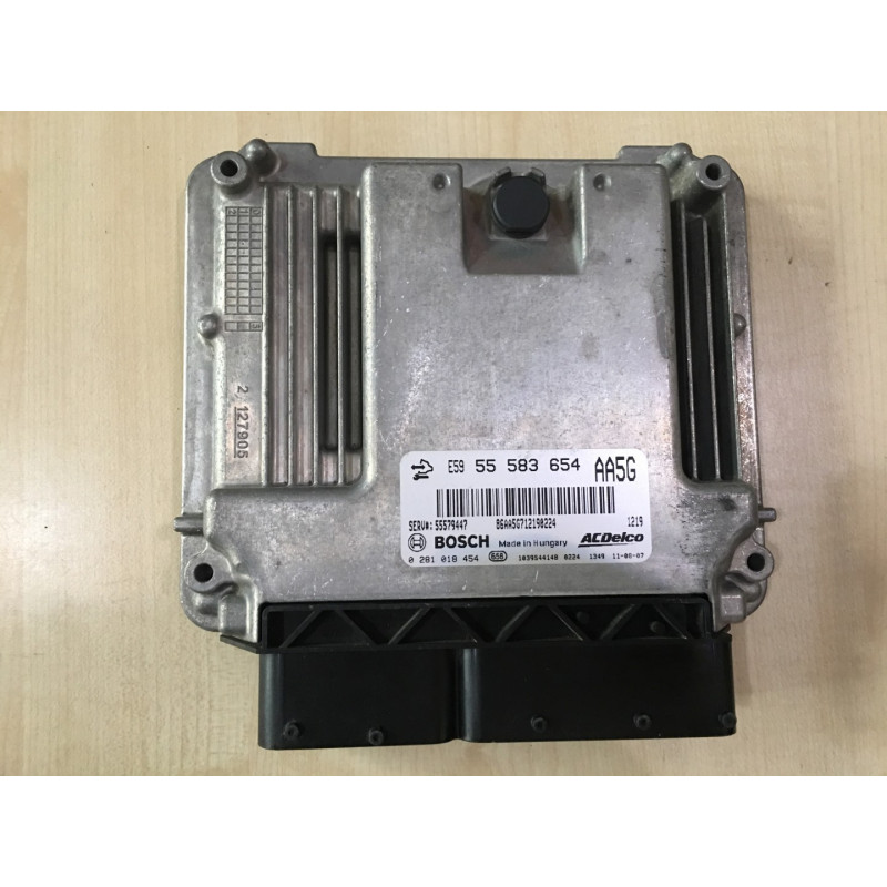 ECU MOTOR BOSCH EDC17C59-1.15 0281018454 OPEL 55583654 AA5G