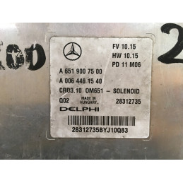 ECU MOTOR DELPHI CRD3.10 28312735 MERCEDES A6519007500