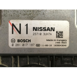 ENGINE ECU BOSCH EDC16CP33-8.10 0281017187 NISSAN 237103UH7A N1