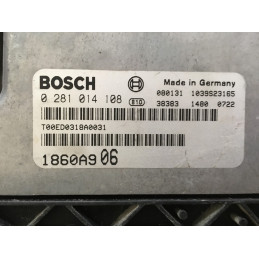 ECU MOTOR BOSCH EDC16U31-4.70 0281014108 MITSUBISHI 1860A906