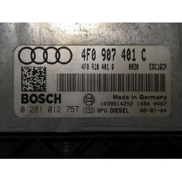 ECU MOTOR BOSCH EDC16CP34-4.5 0281012757 VAG 4F0907401C