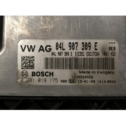 ECU MOTOR BOSCH EDC17C64-2.13 0281019175 VAG 04L907309E