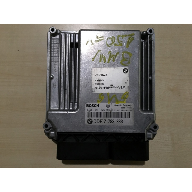 ECU MOTOR BOSCH EDC16C1-4.1 0281011122 BMW 7793863