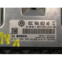 ECU MOTOR BOSCH MED17.5.20 0261S04396 VAG 03C906022AQ