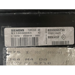 ECU MOTOR SIEMENS SIRIUS 32 S110030054C RENAULT 8200055730 7700110471