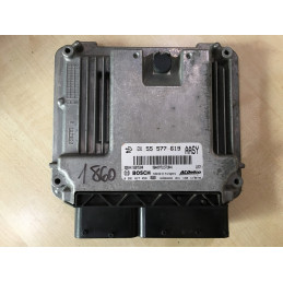 ECU MOTOR BOSCH EDC17C19-3.15 0281017453 OPEL 55577619 AASY