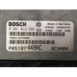 ECU MOTOR BOSCH EDC16U31-4.70 0281013693 DODGE P05187449AC