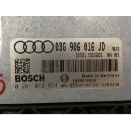 ECU MOTOR BOSCH EDC16U31-4.85 0281012654 VAG 03G906016JD