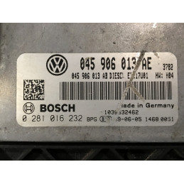 ECU MOTOR BOSCH EDC17U01-4.31 0281016232 VAG 045906013AE