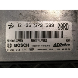 ECU MOTOR BOSCH EDC17C19 0281015774 OPEL 55573539