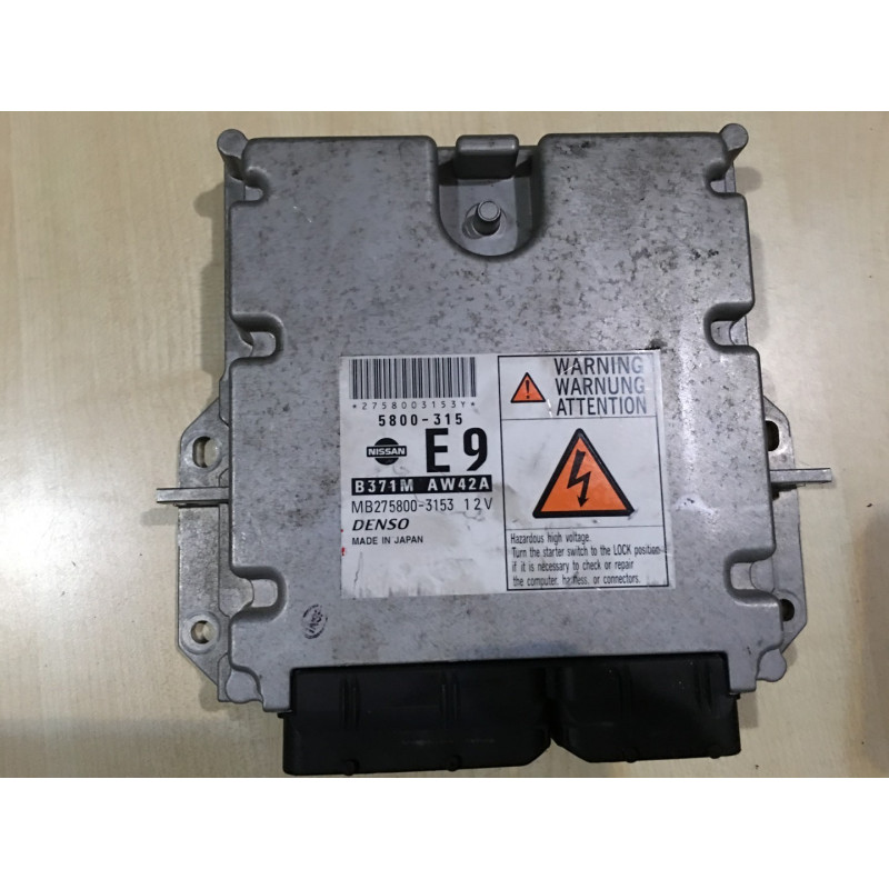 ECU MOTOR DENSO MB275800-3153 NISSAN B371MAW42A