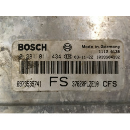 ENGINE ECU BOSCH EDC15C7-4.60 0281011434 HONDA 37820PLZE10 ISUZU 8973539741