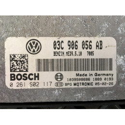 ECU MOTOR BOSCH MED9.5.10 0261S02117 VAG 03C906056AB