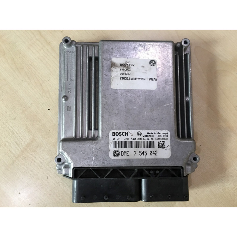 ECU MOTOR BOSCH MEV9.2 0261208540 BMW 7545042