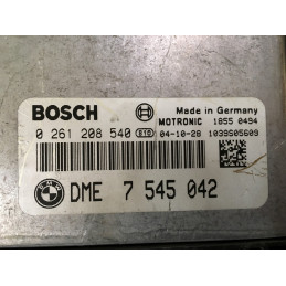 ENGINE ECU BOSCH MEV9.2 0261208540 BMW 7545042