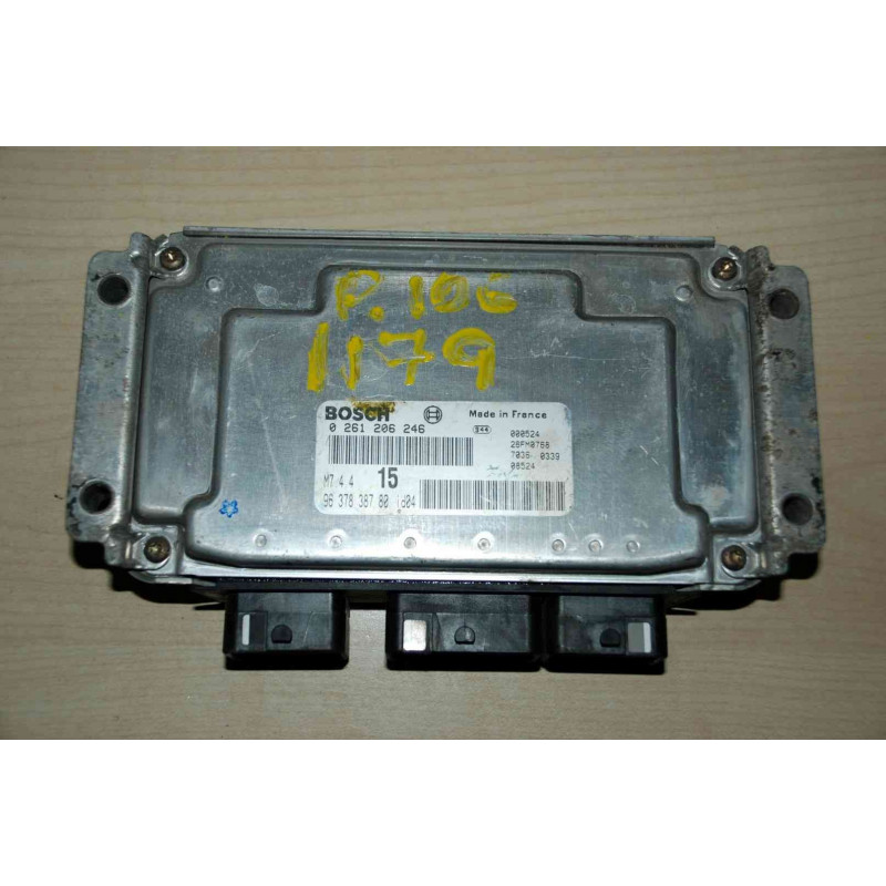 ECU MOTOR BOSCH ME7.4.4 0261206246 PSA 9637838780