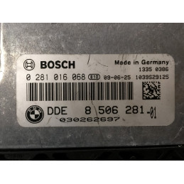ENGINE ECU BOSCH EDC17C06-4.11 0281016068 BMW 8506281
