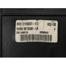 BSI H05 JOHNSON CONTROLS 28113346-8A PSA 9660105980