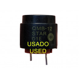 ALTAVOZ - BUZZER STAR MICRONICS QMB-12 S/L - USADO