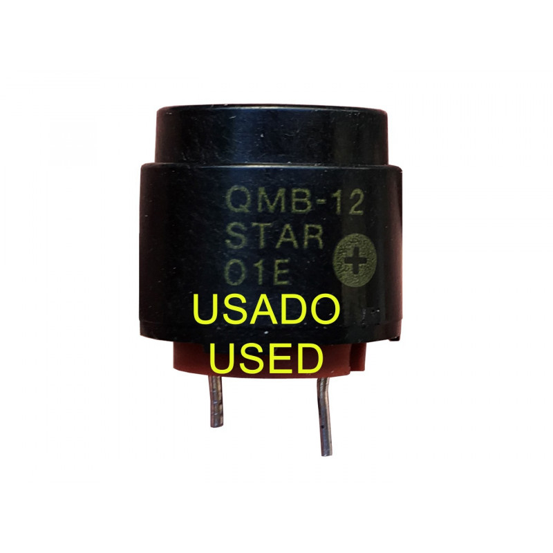 ALTAVOZ - BUZZER STAR MICRONICS QMB-12 S/L - USADO