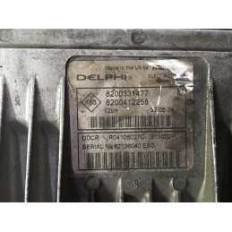 ECU MOTOR DELPHI DDCR R0410B027C RENAULT 8200331477 8200412258