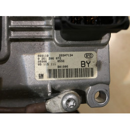 ECU MOTOR BOSCH ME1.5.5 0261206072 OPEL 09115111 BY