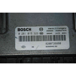 ECU MOTOR BOSCH EDC16CP33 0281015323 RENAULT 8200726880