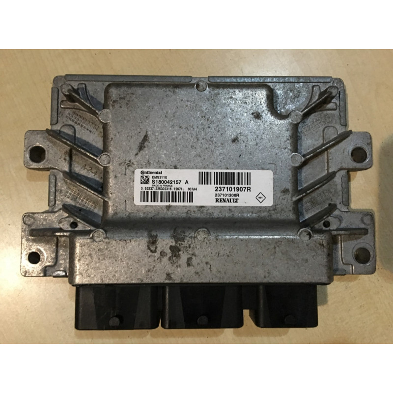 ECU MOTOR SIEMENS EMS 3110 S180042157A RENAULT 237101907R 237101206R