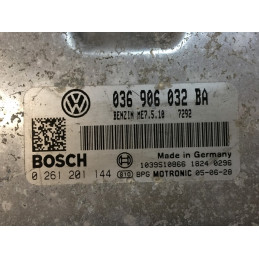 ECU MOTOR BOSCH ME7.5.10 0261201144 VAG 036906032BA