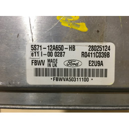 ECU MOTOR DELPHI R0411C039B FORD 5S71-12A650-HB FBWV