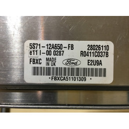 ECU MOTOR DELPHI E2U9A R0411C037B FORD 5S71-12A650-FB FBXC