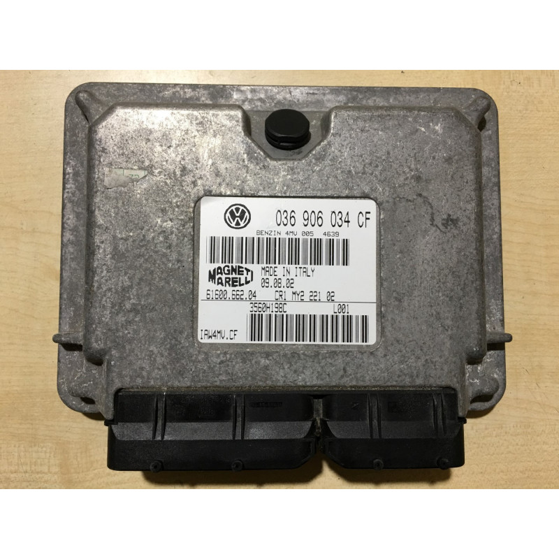 ECU MOTOR MAGNETI MARELLI IAW 4MV.CF 61600.662.04 VAG 036906034CF