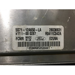 ECU MOTOR DELPHI E2U9A R0411C042A FORD 5S71-12A650-LA FCMR