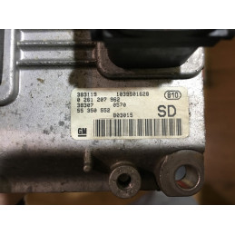 ECU MOTOR BOSCH ME7.6H4 0261207962 OPEL 55350552 SD